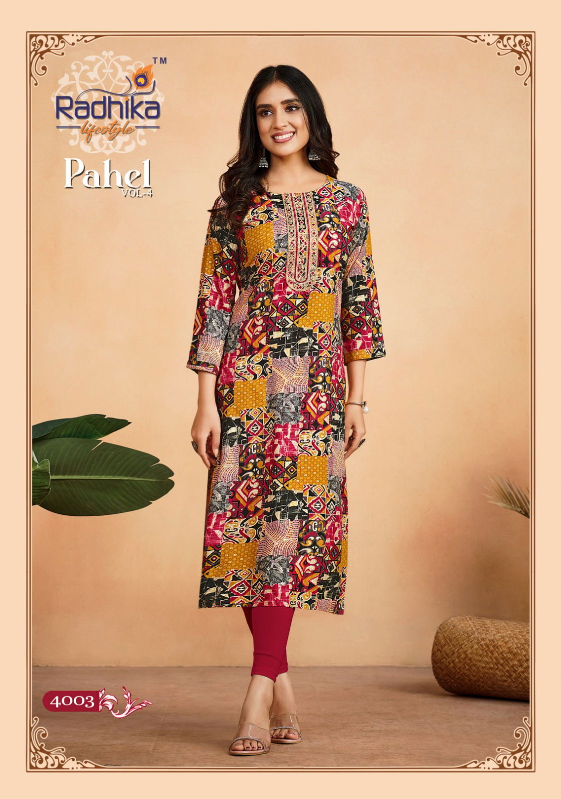 Pahel Vol 4 By Radhika Printed Kurtis Catalog
